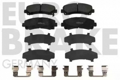 EUROBRAKE 5502221409 -  Комплект тормозных колодок, дисковый тормоз