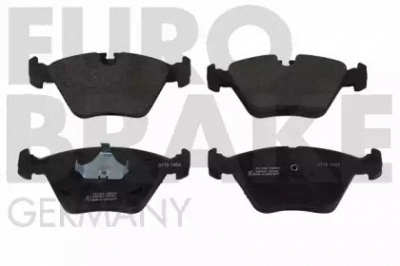 EUROBRAKE 5502221508 -  Комплект тормозных колодок, дисковый тормоз