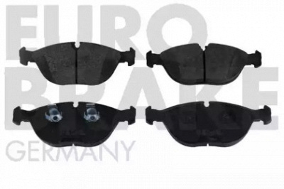 EUROBRAKE 5502221521 -  Комплект тормозных колодок, дисковый тормоз