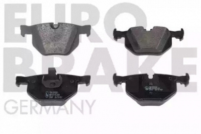 EUROBRAKE 5502221538 -  Комплект тормозных колодок, дисковый тормоз