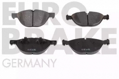 EUROBRAKE 5502221541 -  Комплект тормозных колодок, дисковый тормоз