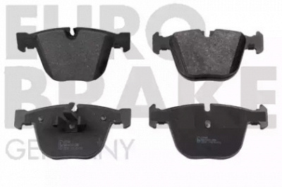 EUROBRAKE 5502221548 -  Комплект тормозных колодок, дисковый тормоз