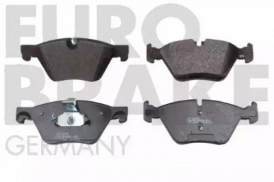 EUROBRAKE 5502221553 -  Комплект тормозных колодок, дисковый тормоз
