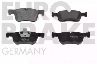 EUROBRAKE 5502221554 -  Комплект тормозных колодок, дисковый тормоз