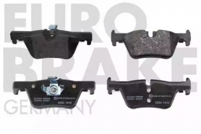 EUROBRAKE 5502221555 -  Комплект тормозных колодок, дисковый тормоз