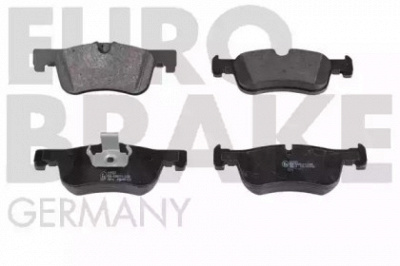 EUROBRAKE 5502221557 -  Комплект тормозных колодок, дисковый тормоз