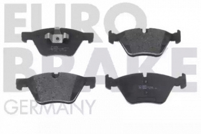 EUROBRAKE 5502221561 -  Комплект тормозных колодок, дисковый тормоз