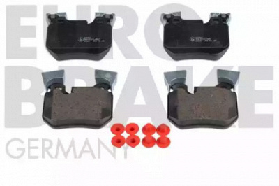 EUROBRAKE 5502221562 -  Комплект тормозных колодок, дисковый тормоз