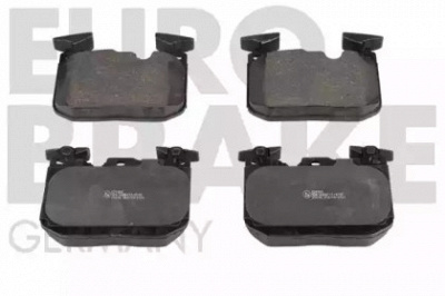 EUROBRAKE 5502221563 -  Комплект тормозных колодок, дисковый тормоз