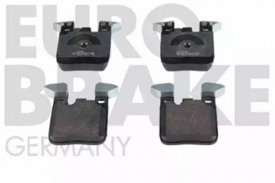 EUROBRAKE 5502221565 -  Комплект тормозных колодок, дисковый тормоз