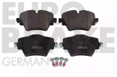 EUROBRAKE 5502221567 -  Комплект тормозных колодок, дисковый тормоз