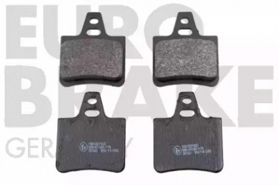 EUROBRAKE 5502221932 -  Комплект тормозных колодок, дисковый тормоз