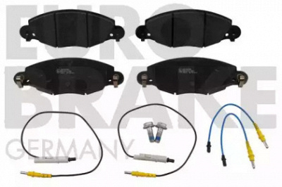 EUROBRAKE 5502221945 -  Комплект тормозных колодок, дисковый тормоз