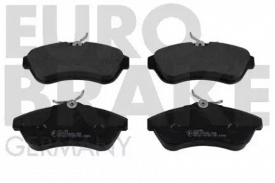 EUROBRAKE 5502221951 -  Комплект тормозных колодок, дисковый тормоз
