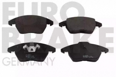 EUROBRAKE 5502221953 -  Комплект тормозных колодок, дисковый тормоз