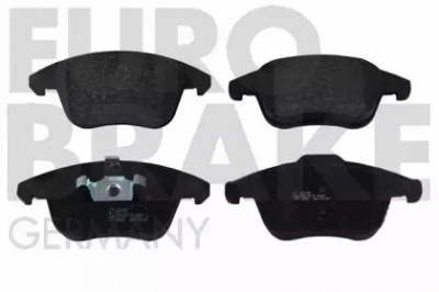EUROBRAKE 5502221956 -  Комплект тормозных колодок, дисковый тормоз
