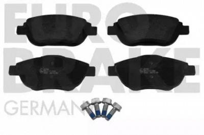 EUROBRAKE 5502221966 -  Комплект тормозных колодок, дисковый тормоз