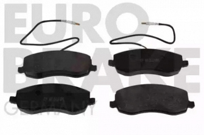 EUROBRAKE 5502221967 -  Комплект тормозных колодок, дисковый тормоз