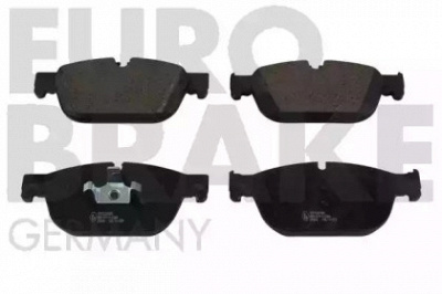 EUROBRAKE 5502221969 -  Комплект тормозных колодок, дисковый тормоз