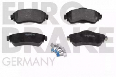 EUROBRAKE 5502221970 -  Комплект тормозных колодок, дисковый тормоз
