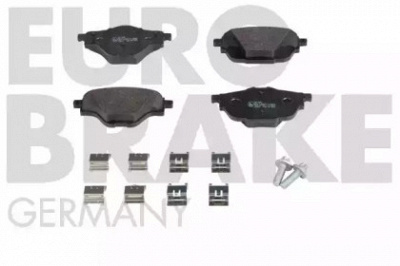 EUROBRAKE 5502221976 -  Комплект тормозных колодок, дисковый тормоз