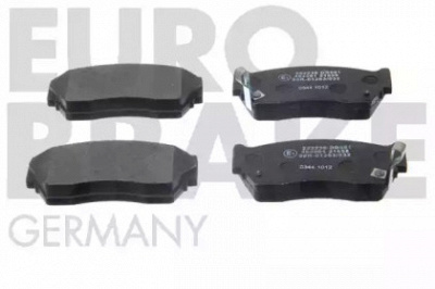 EUROBRAKE 5502222236 -  Комплект тормозных колодок, дисковый тормоз