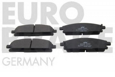 EUROBRAKE 5502222256 -  Комплект тормозных колодок, дисковый тормоз