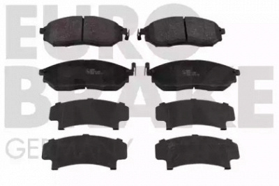 EUROBRAKE 5502222261 -  Комплект тормозных колодок, дисковый тормоз