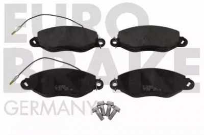 EUROBRAKE 5502222263 -  Комплект тормозных колодок, дисковый тормоз