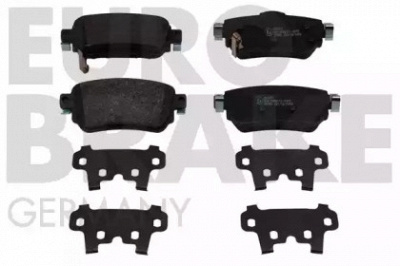 EUROBRAKE 5502222273 -  Комплект тормозных колодок, дисковый тормоз