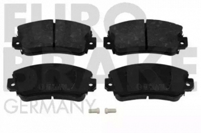 EUROBRAKE 5502222314 -  Комплект тормозных колодок, дисковый тормоз
