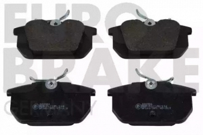 EUROBRAKE 5502222324 -  Комплект тормозных колодок, дисковый тормоз
