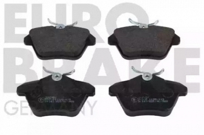 EUROBRAKE 5502222351 -  Комплект тормозных колодок, дисковый тормоз