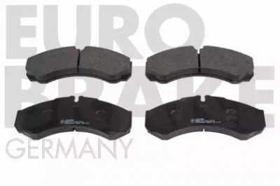 EUROBRAKE 5502222358 -  Комплект тормозных колодок, дисковый тормоз