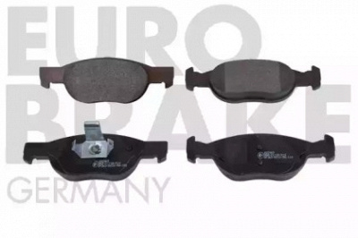 EUROBRAKE 5502222363 -  Комплект тормозных колодок, дисковый тормоз