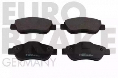 EUROBRAKE 5502222375 -  Комплект тормозных колодок, дисковый тормоз