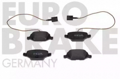 EUROBRAKE 5502222393 -  Комплект тормозных колодок, дисковый тормоз