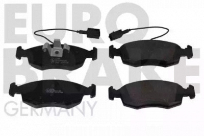 EUROBRAKE 5502222394 -  Комплект тормозных колодок, дисковый тормоз