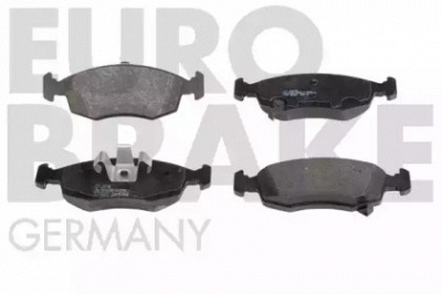 EUROBRAKE 5502222396 -  Комплект тормозных колодок, дисковый тормоз