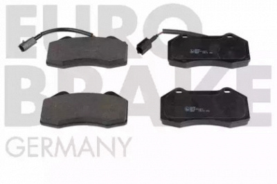EUROBRAKE 5502222397 -  Комплект тормозных колодок, дисковый тормоз