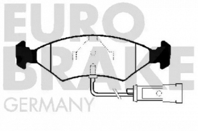 EUROBRAKE 5502222503 -  
