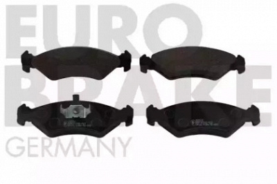EUROBRAKE 5502222515 -  Комплект тормозных колодок, дисковый тормоз