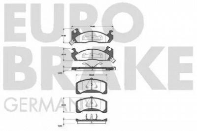 EUROBRAKE 5502222526 -