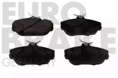 EUROBRAKE 5502222538 -  Комплект тормозных колодок, дисковый тормоз