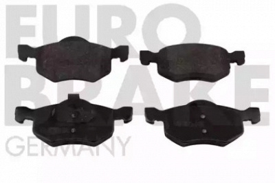 EUROBRAKE 5502222569 -  Комплект тормозных колодок, дисковый тормоз