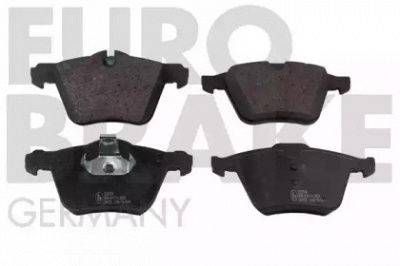 EUROBRAKE 5502222570 -  Комплект тормозных колодок, дисковый тормоз