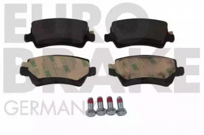 EUROBRAKE 5502222571 -  Комплект тормозных колодок, дисковый тормоз