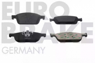 EUROBRAKE 5502222580 -  Комплект тормозных колодок, дисковый тормоз