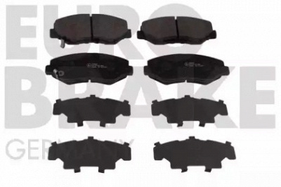 EUROBRAKE 5502222633 -  Комплект тормозных колодок, дисковый тормоз