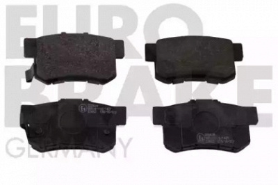 EUROBRAKE 5502222634 -  Комплект тормозных колодок, дисковый тормоз